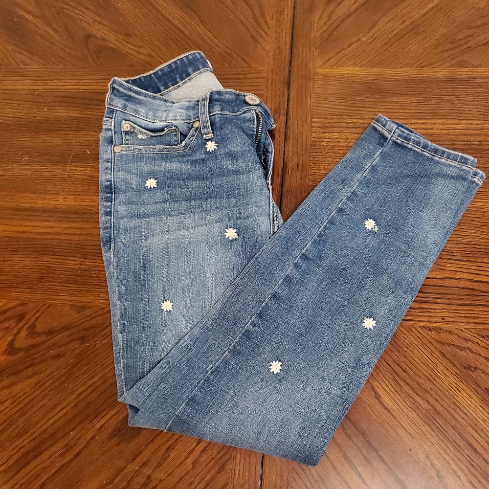 LC Lauren Conrad daisy Skinny jeans